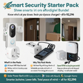 Smart Security Starter Pack — Doorbell + Smart Plugs + Power Bank